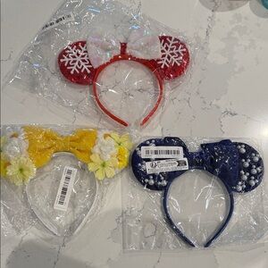 Colorful Festive Headband Trio